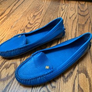*Tory Burch* Gorgeous Blue Loafers
